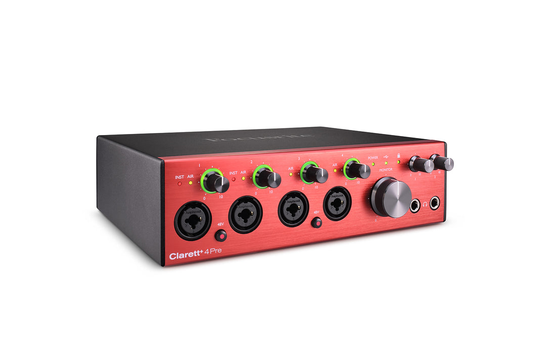 Focusrite Clarett+ 4Pre USB Interfaces de Audio
