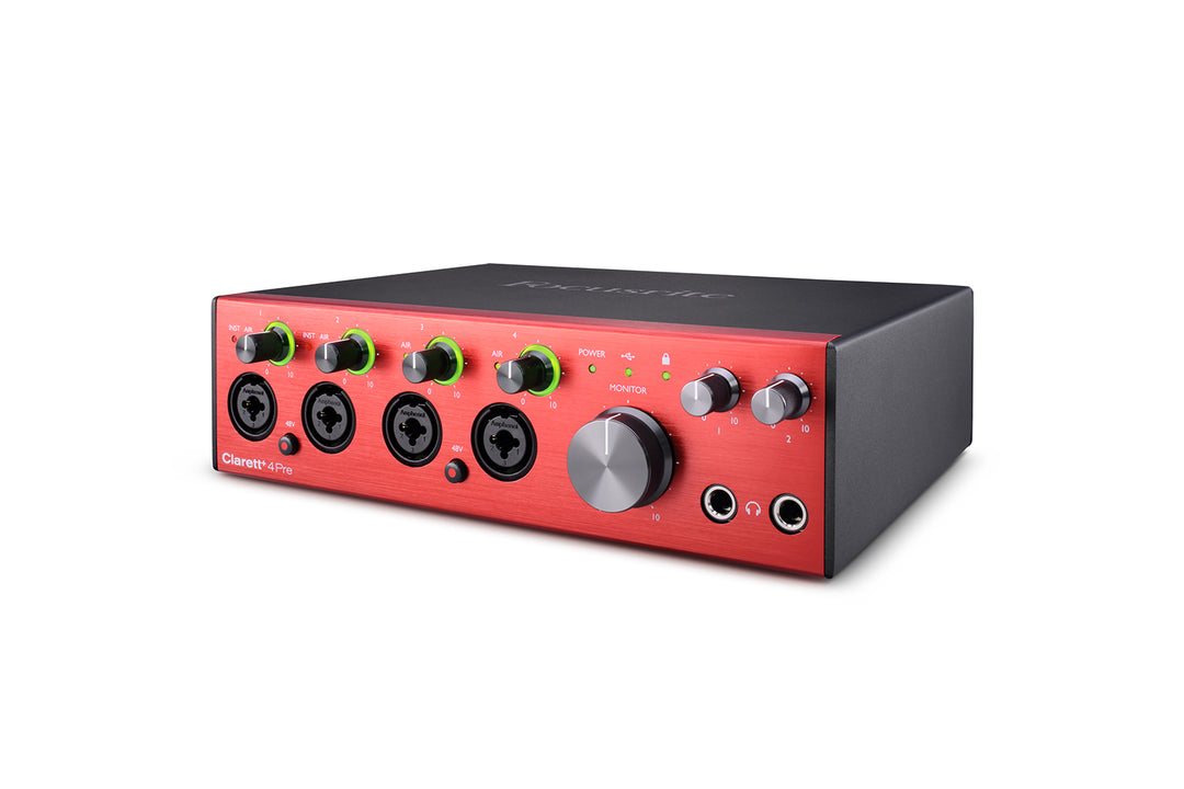Focusrite Clarett+ 4Pre USB Interfaces de Audio