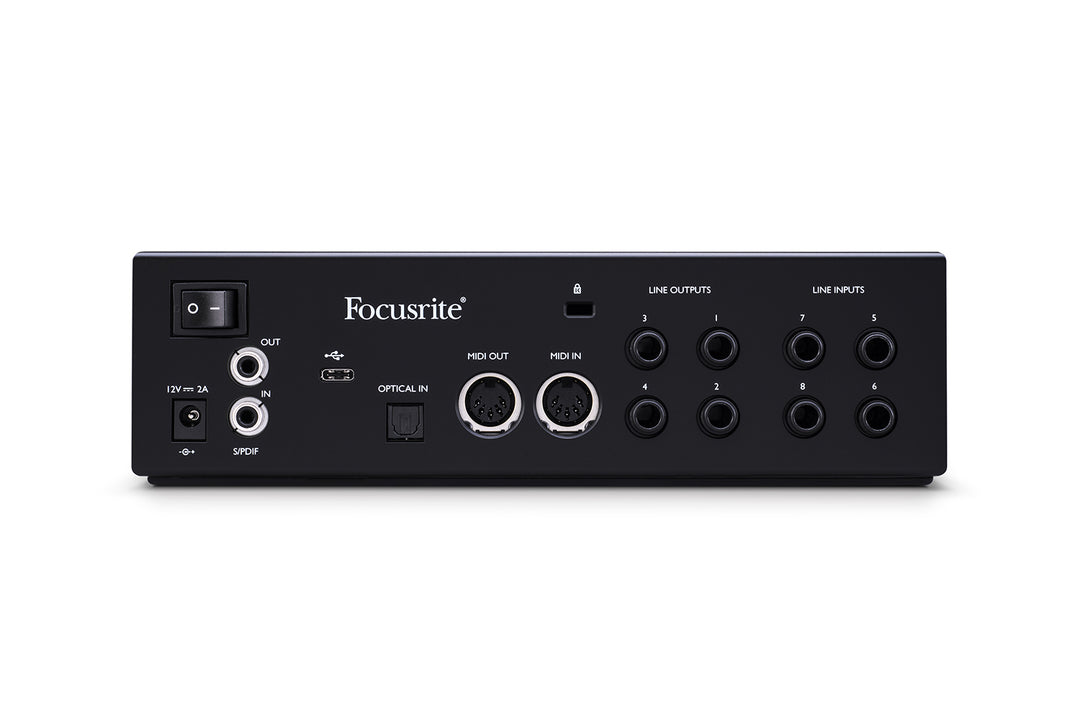Focusrite Clarett+ 4Pre USB Interfaces de Audio