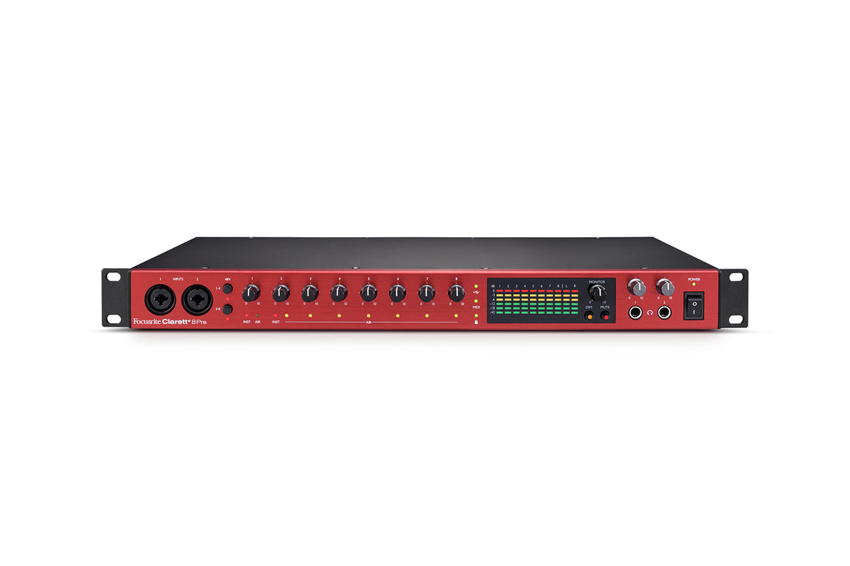 Focusrite Clarett+ 8Pre USB Interfaces de Audio