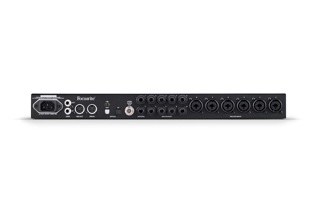 Focusrite Clarett+ 8Pre USB Interfaces de Audio