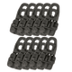 Molton Clips Midi (10 pcs.) - black