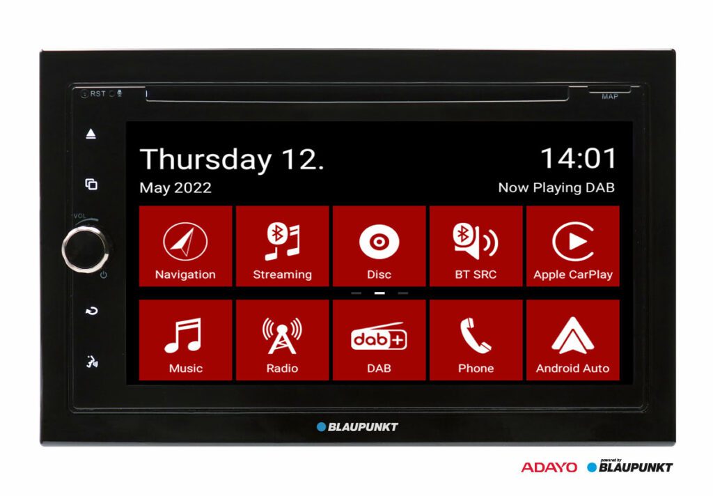 Blaupunkt Copenhagen 700 con CarPlay, Android, DAB+ y Bluetooth