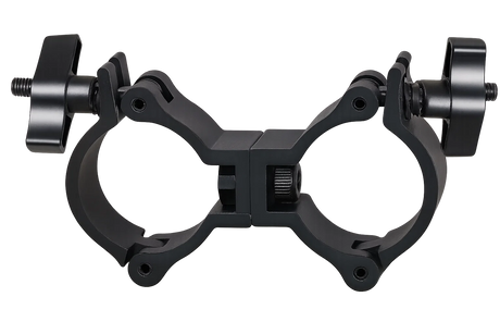 Marconi Doble Swivel Clamp (Negro, 50mm, 75kg)