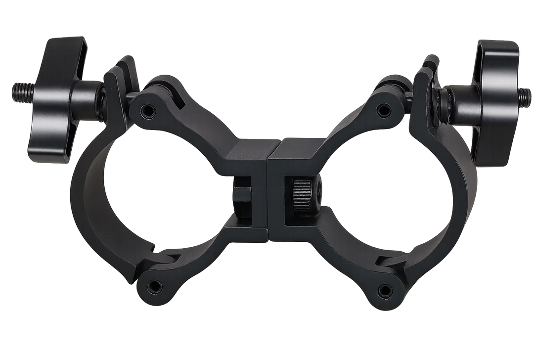 Marconi Doble Swivel Clamp (Negro, 50mm, 75kg)