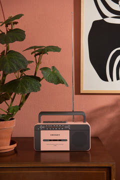 Crosley - Reproductor de casetes (Rose Gold)