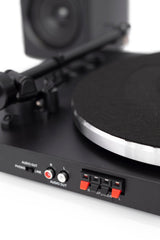Crosley T150 Turntable with Speakers (Black)