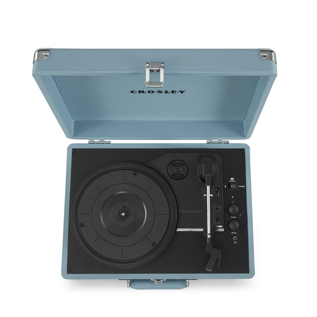 Crosley Cruiser Plus Tocadiscos Bluetooth bidireccional (Turmalina)