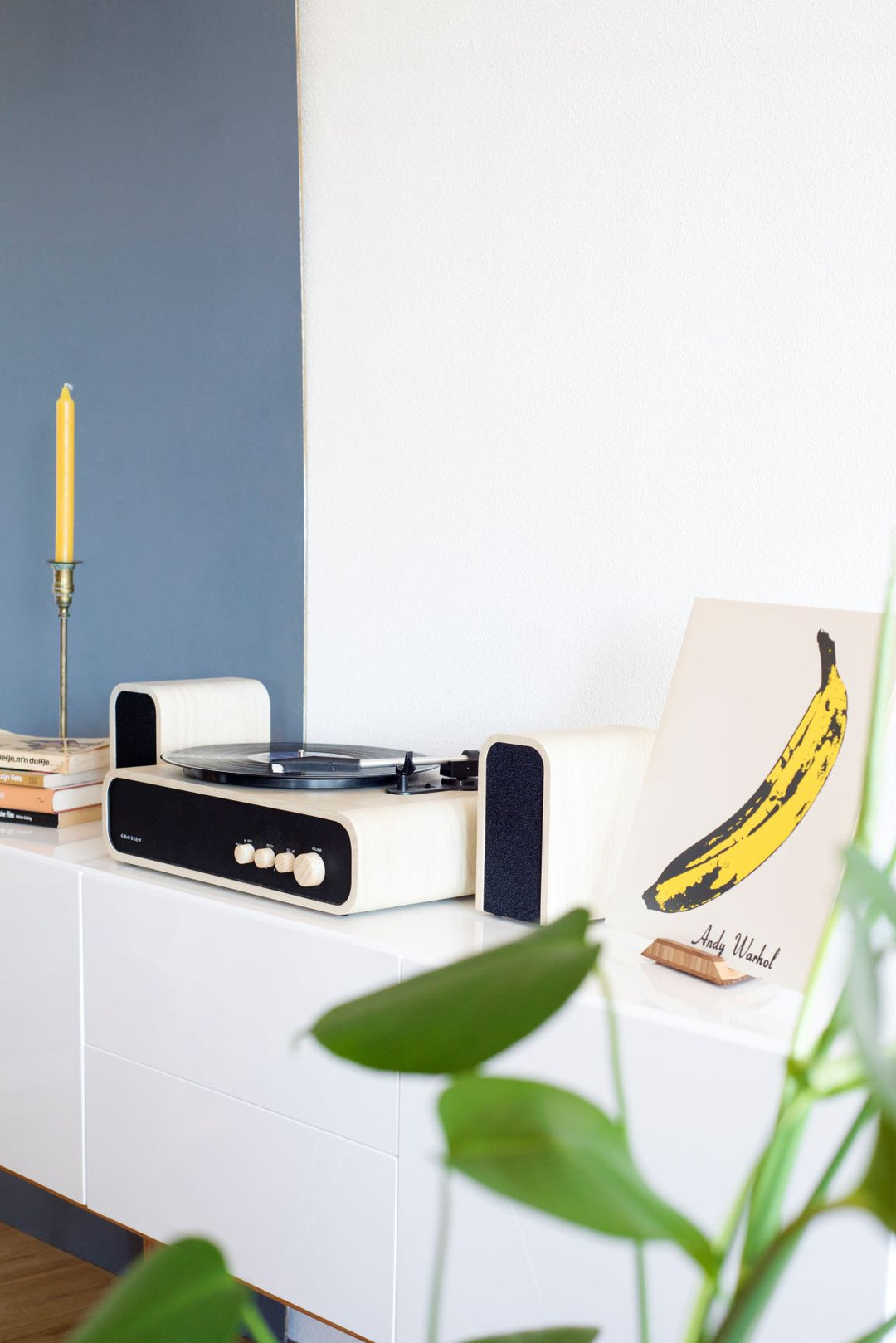 Crosley Gig Tocadiscos con Altavoces (Natural)