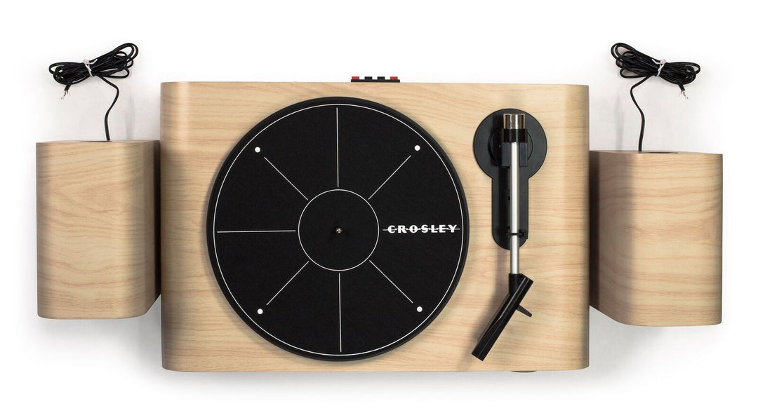 Crosley Gig Tocadiscos con Altavoces (Natural)