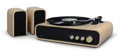Crosley Gig Tocadiscos con Altavoces (Natural)