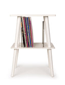 Crosley - Mueble para tocadiscos Manchester (Blanco)