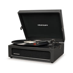 Crosley Voyager Tocadiscos Tovejs Bluetooth (Negro)