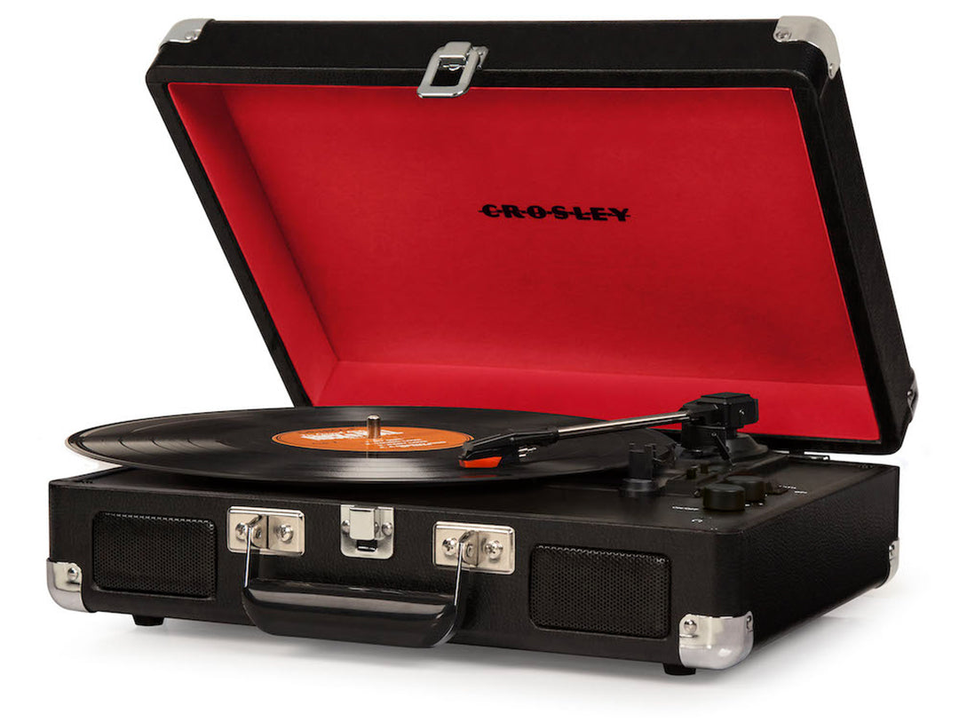 Crosley Cruiser Plus Tocadiscos Tovejs Bluetooth (Negro)