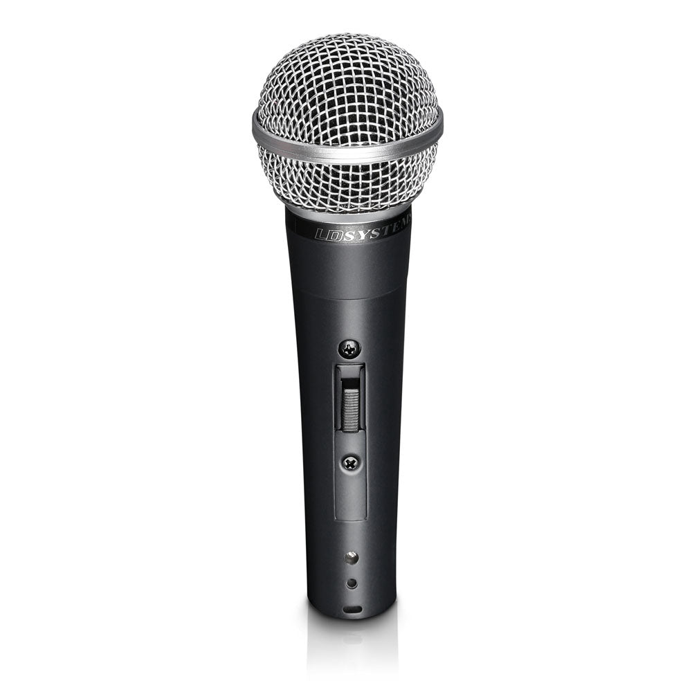 LD Systems D 1006 - Micrófono vocal dinámico con interruptor