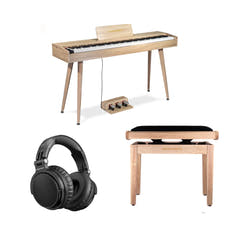 Grooveland DDP-140 El Klaver (Madera) Bundle