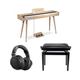 Grooveland DDP-140 Electric Piano (Beige) Bundle