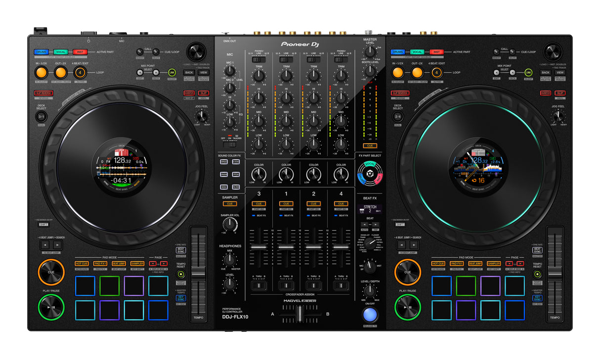 Pioneer DJ DDJ-FLX10 DJ Controller Bag Bundle