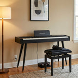 Grooveland DDP-140 Piano digital (Negro) Bundle