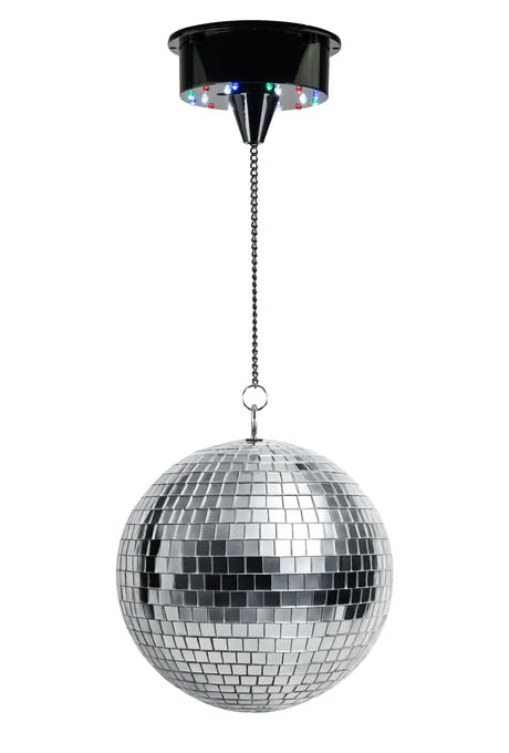Marconi Bola de discoteca a batería con LED (20 cm)