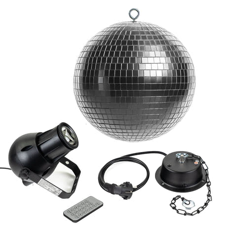 Marconi bola de discoteca con LED (30 cm)