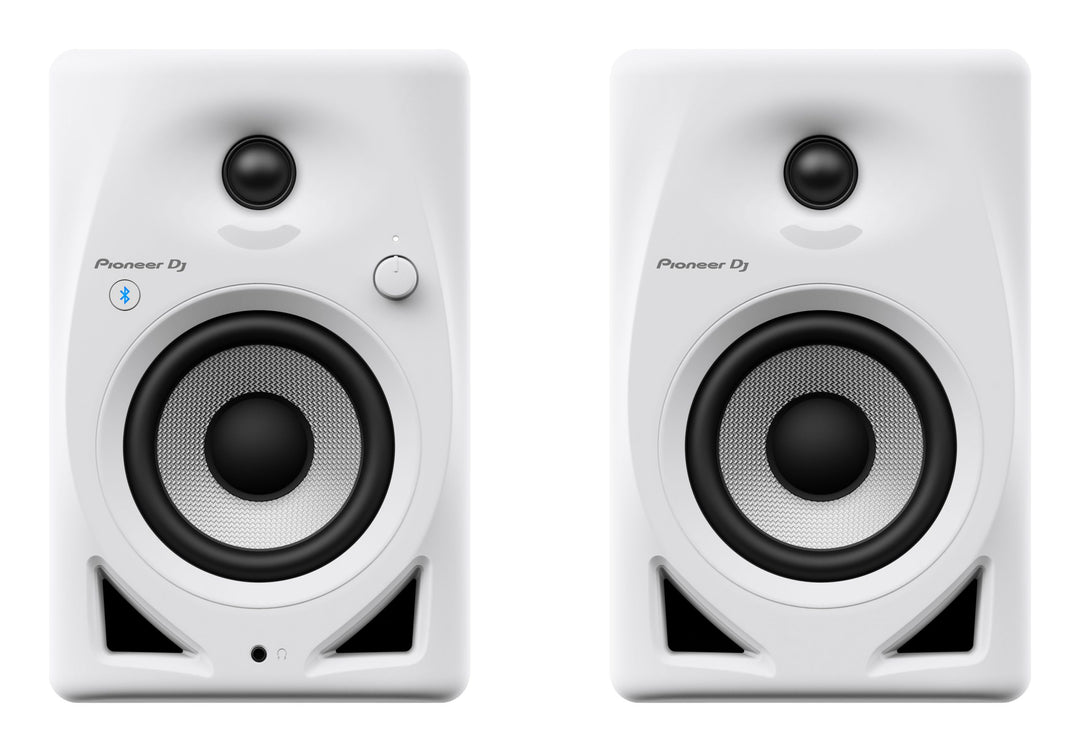Pioneer DJ DM-40D-BT-W Monitores de Estudio con Bluetooth (Blanco)