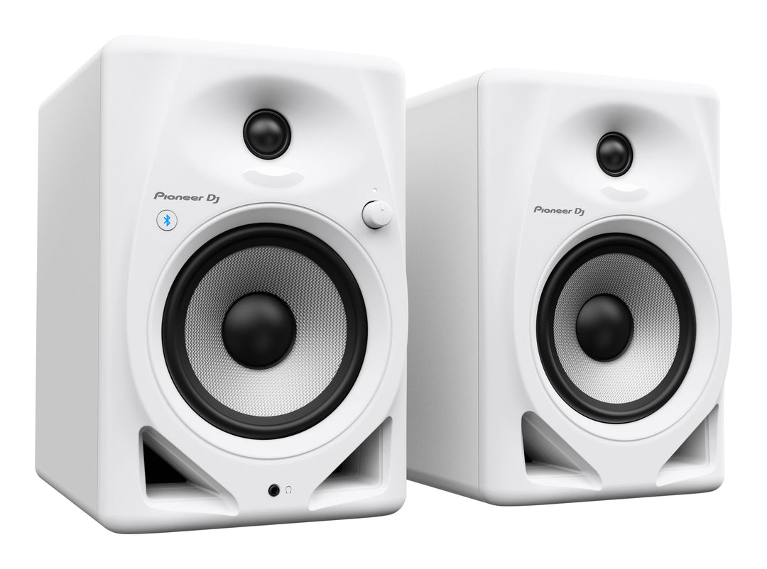 Pioneer DJ DM-50D-BT-W - Monitores de Estudio con Bluetooth (Blanco)