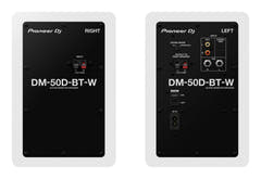 Pioneer DJ DM-50D-BT-W - Monitores de Estudio con Bluetooth (Blanco)