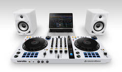 Pioneer DJ DM-50D-BT-W - Monitores de Estudio con Bluetooth (Blanco)