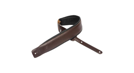 Levys DM1PD correa para guitarra 3", marrón oscuro