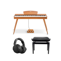 Donner DDP-80 piano digital madera Paquete Completo