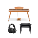 Donner DDP-80 piano digital madera Paquete Completo