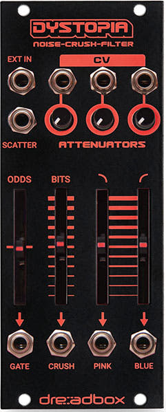 Dreadbox Dystopia Blacklight Módulo