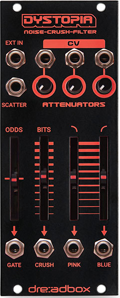 Dreadbox Dystopia Blacklight Módulo