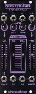 Módulo Blacklight Dreadbox Nostalgia Black
