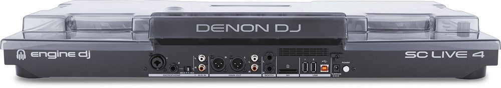 Decksaver Protección cover para Denon DJ SC Live 4 (Light Edition)