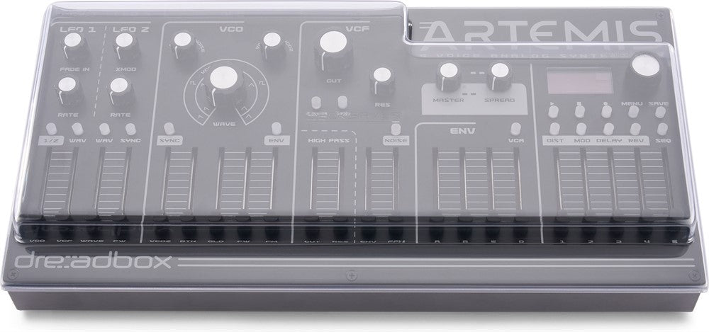 Cubierta de protección cover de Decksaver para Dreadbox Artemis