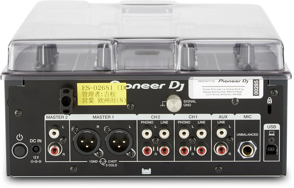 Cubierta de protección cover de Decksaver para Pioneer DJM-250 MK2 & DJM-450