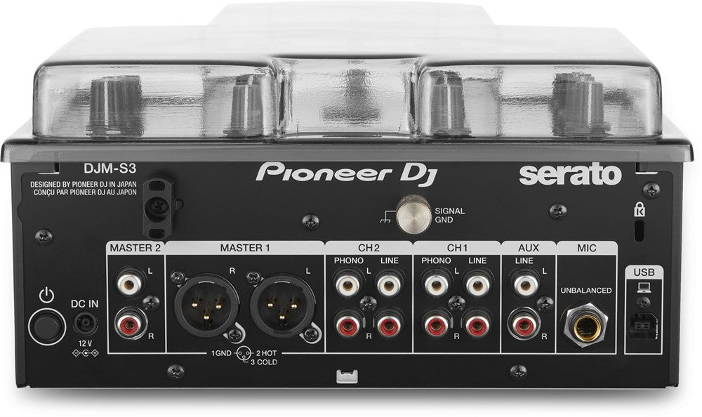 Decksaver Funda protectora cover para Pioneer DJ DJM-S3