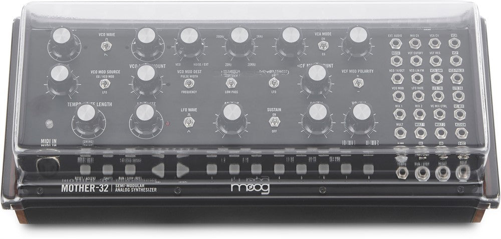 Decksaver Protección cover para Moog Mother-32/DFAM/Subharmonicon (Soft-Fit)