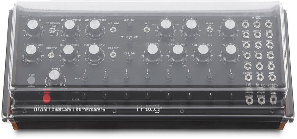 Decksaver Protección cover para Moog Mother-32/DFAM/Subharmonicon (Soft-Fit)