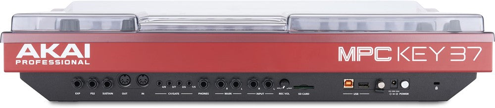 Cubierta de protección cover de Decksaver para Akai MPC Key 37