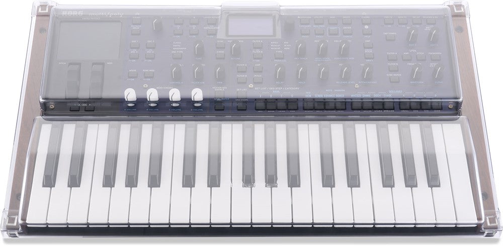 Cubierta de protección cover de Decksaver para Korg multi/poly