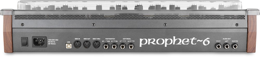 Funda de protección cover Decksaver para Sequential Prophet-6 Desktop