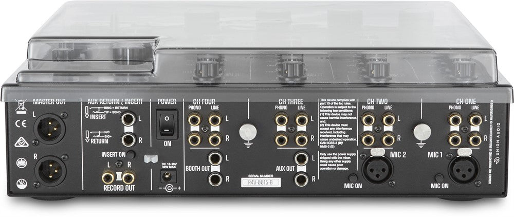 Decksaver Protección cover para MasterSounds Radius Four Valve