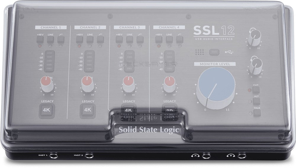 Funda de protección cover Decksaver para Solid State Logic SSL 12