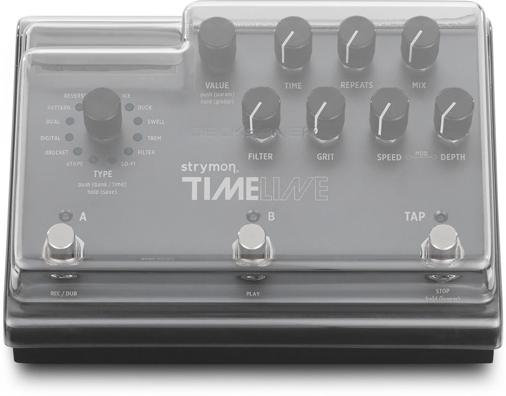 Funda de protección cover Decksaver para pedales Strymon 3 SWITCH