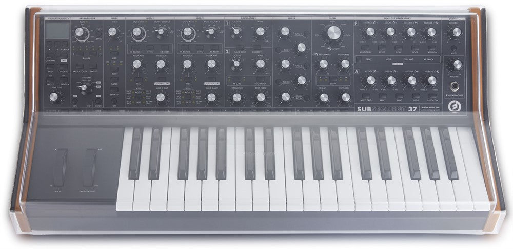 Decksaver Protección cover para Moog Subsequent 37 (Soft-Fit)