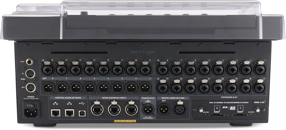 Decksaver Funda de protección cover para Behringer Wing Compact