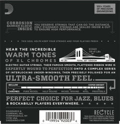 Daddario ECG23 Cuerdas de Guitarra (Extra Light, 10-48)